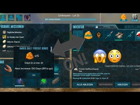 Ark mobile Daily pursuit glitch unlimited Amber 😱😳 over 300 amber in 5 minutes 😶‍🌫️. #arkmobile