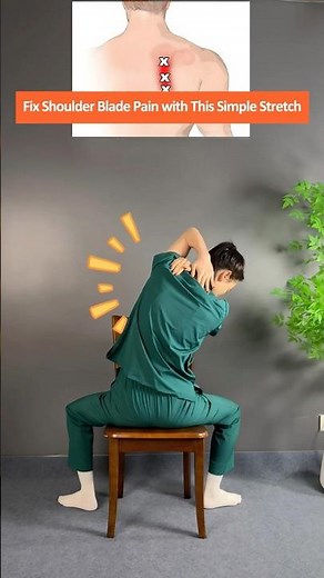 One Simple Stretch to Relieve Shoulder Blade Pain and Release Upper Back Tension Fast