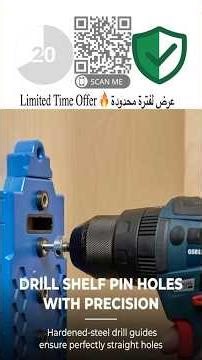 Perfect Shelves Every Time! 📐 Professional Shelf Pin Jig Review 🛠️