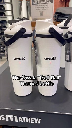 The golf themed owala bottle is a necessity for golf fans