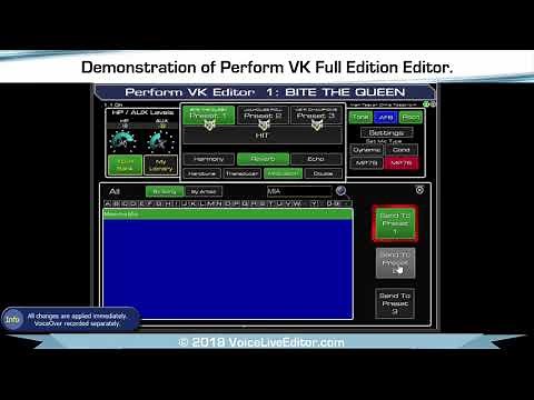 Perform VK Editor Full Version Demostration