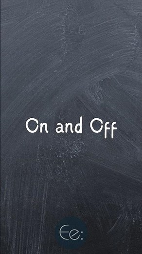 On and Off 🔄 What Does it Mean? by English explained #phrases #expressions #idioms #meaning