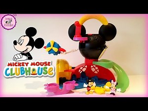 °o° Juguetes de Mickey Mouse de Disney Clubhouse en Español/Latino °o° La casa de Mickey STOP MOTION