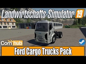 FS19 Mod Review - Ford Cargo Trucks Pack - FS19 Mods
