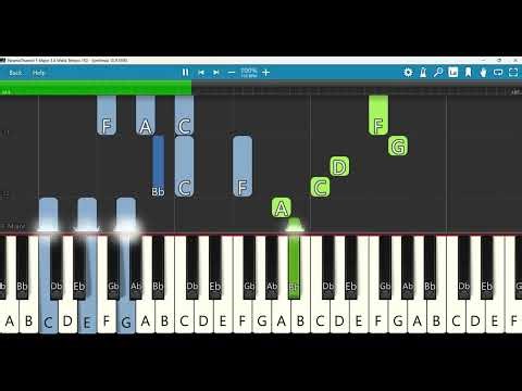 ParamaThandri Keyboard Notes F Major 3/4 Waltz Tempo 150
