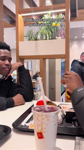 Prank on Public Eating Reactions