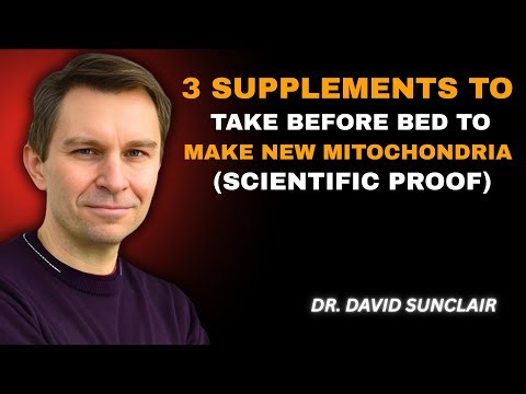 3 Supplements to Take Before Bed to Make New Mitochondria (Scientific Proof)