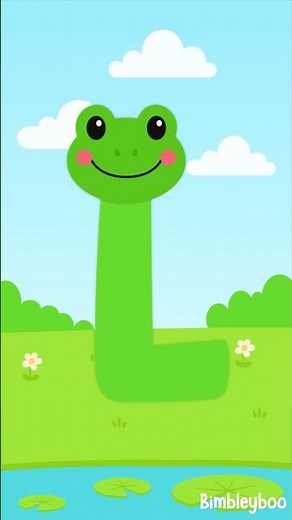 ABC Song with Frogs 🐸 Learn Uppercase Letters A-Z | Fun Alphabet Song for Kids | Bimbleyboo #shorts