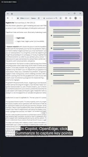Copilot OpenEdge: Summarize Faster