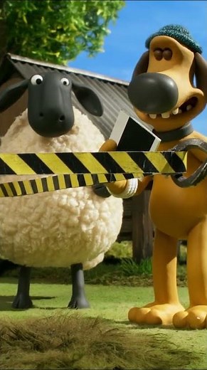 CSI MOSSY🐑🐑🐑 #shorts #shaunthesheep #animation