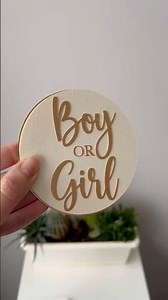 Boy or Girl Baby Shower Cake Topper DIY