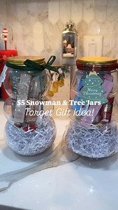 77K views · 5.8K reactions | How cute are these $5 novelty gifting jars at Target! You can use them for food gifts or fill with holiday items! Follow + comment “SHOP” for a link to everything! ✨MUST BE FOLLOWING FOR THE LINK TO COME THROUGH✨ #paidlink | Trendy Fave Finds | Facebook