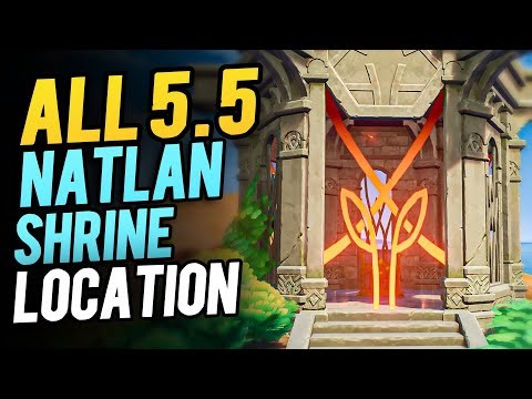 All Atocpan Shrine of Depth Locations Natlan 5.5 | Genshin Impact 5.5