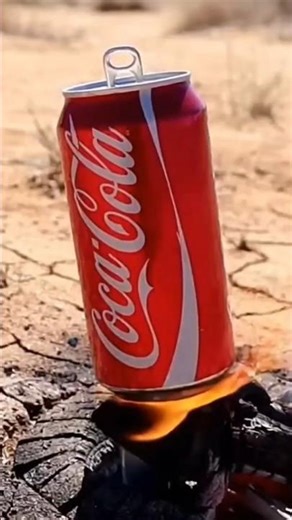Fire vs Coca-Cola Can 🔥 Will It Explode?
