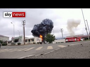 Azerbaijan claims second city has been attacked