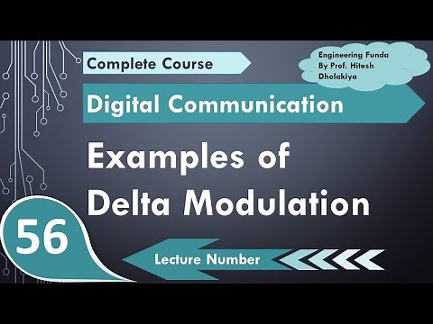 Examples of Delta Modulation | Solved Problems of Delta Modulation | Digital Communication
