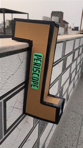 how to make periscope model for school project, periscope model craft, science model for exhibition