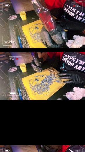 Tattoo Session #exmachina #tattoo #cyberpunk #robot #cyborg #ai #siliconeskin #biomechanical #tattoosession #tattooartist #machine #droid