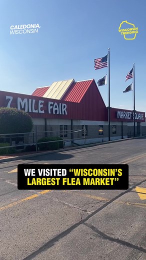 We visited “Wisconsin’s Largest Flea Market!” | 📍 7 Mile Fair #wisconsin