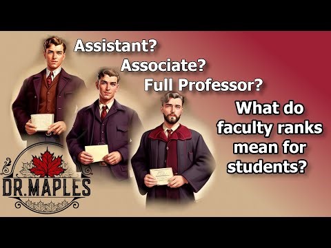 Do professor ranks matter to students? YES! Let me explain...