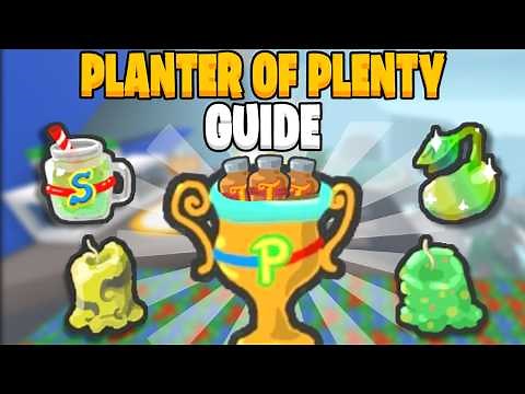 How To Get The Planter of Plenty *EASILY* | Roblox Bee Swarm Simulator