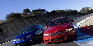 2008 BMW M3 vs. 2008 Lexus IS F