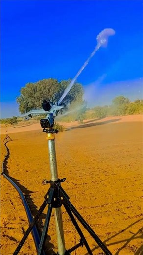 Rain Gun Sprinkler Irrigation System | Powerful Water Blast Test! 💦🚀 #water #raingun #shorts