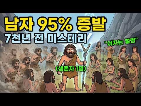 7,000년 전, 남자만 골라서 사라진 사건이 실제로 있었다