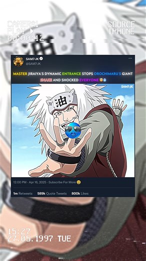 MASTER JIRAIYA DYNAMIC ENTRY 🗿...