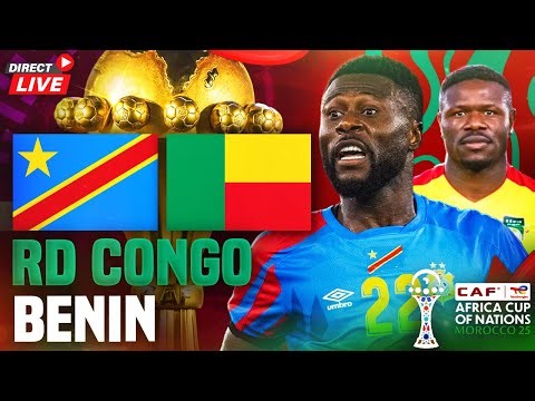 🔴RD CONGO - BENIN 1-0 / CAN 2025