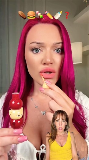 Milk lipstick?! #React #Reaction #Unboxing #weirdthings