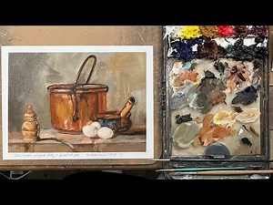 Master Study Monday Jean-Baptiste-Siméon Chardin Still Life in Oil Jean Baptist Simeon