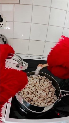 POV: Red makes popcorn 🍿