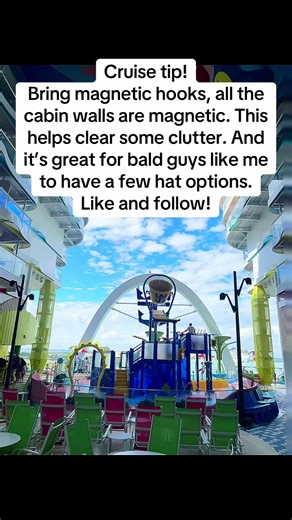 Bringing magnetic hooks is genius. Let me know if you agree. Thank you for watching!#cruisetok #cruisetips #fyp #cruise #travel