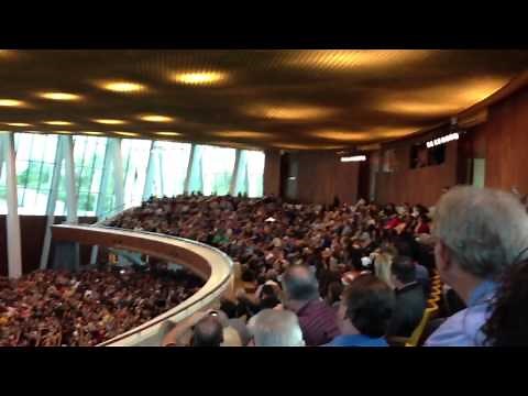 Eagle CRASH at ORU - Bald Eagle Flies Into Window!