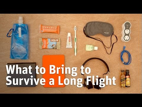 What to Pack to Survive a Long Plane Flight