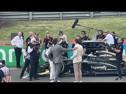 Brad Pitt - Escenas APXGP en Silverstone