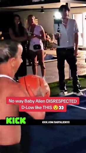 No way Baby Alien DISRESPECTED D-Low like THIS 😯👀#babyalien #dlow