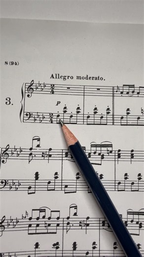 Schubert Moments Musical Op.94 No.3 — Piano Sheet & Performance