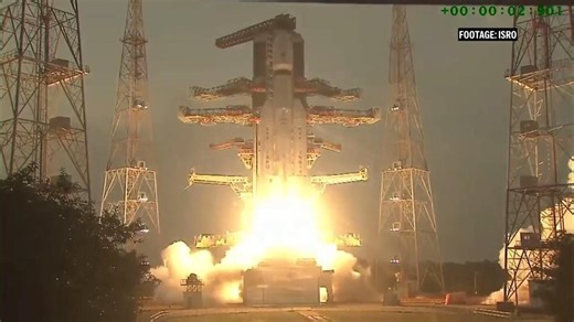 India launches a communication satellite