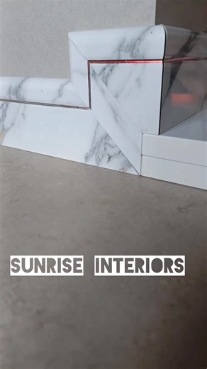 Useful tips and tricks of border installations. Follow us for more videos.🔥🎉🌌 #viralreelsシ #interiordesigngoals #LuxuryLiving #Architecture #ModernLiving #HomeDecorInspo #love #loveyou #FalseCeiling #interiordesign | Sunrise Interiors