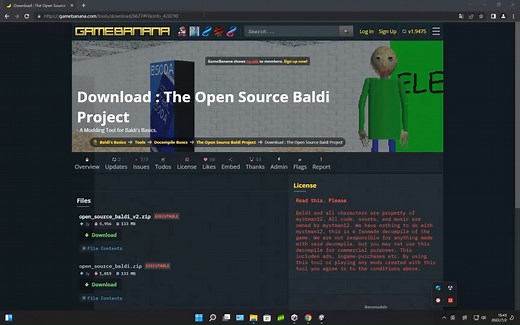 （baldi`s basics mod制作教程）加入baldi项目