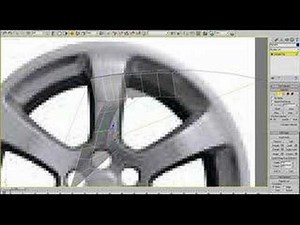How to Model a rim for a car using 3D Studio Max 2008