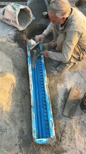 Cement Tile Manufacturing Process in Factory