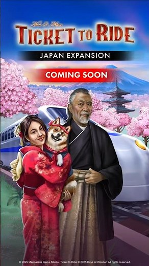 TICKET TO RIDE®: JAPAN EXPANSION | COMING SOON