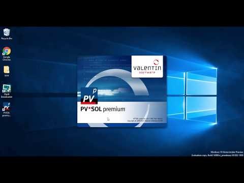PVSol Tutorials-1: Downloading and Installing PVSol