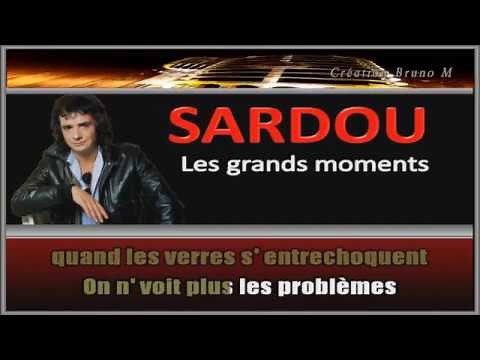 Karaoké Michel Sardou La java de Broadway live 2018