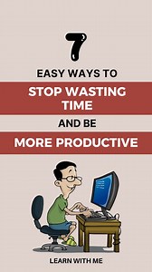 72K views · 1.9K reactions | Easy ways to stop wasting time and be more productive! #reels #learnwithme | Learn with me | Facebook