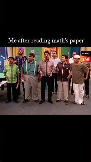 me during the exam after reading maths paper 👍 #shorts