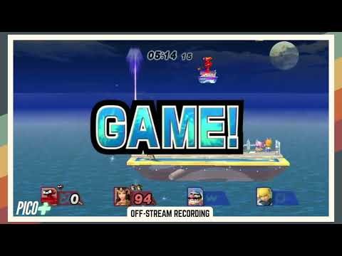 Pico Plus #15 Doubles (LR2) Ratborg/Spicy(Wario/Zero Suit Samus) vs JumboJet*/Meaty(Zelda/ROB)